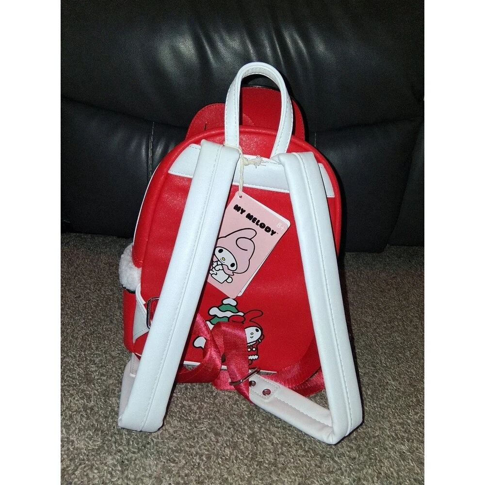 NEW! Loungefly Sanrio My Melody Holiday Cosplay Mini Backpack